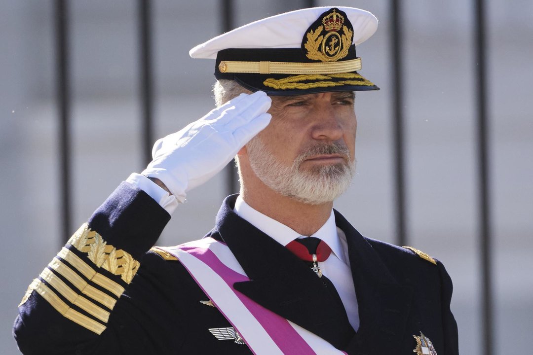 January 6, 2024, Madrid, Madrid, Spain: KING FELIPE VI of Spain attends the Pascua Militar ceremony at Royal Palace,Image: 834720395, License: Rights-managed, Restrictions: , Model Release: no, Credit line: Mike Chicorro / Zuma Press / ContactoPhoto