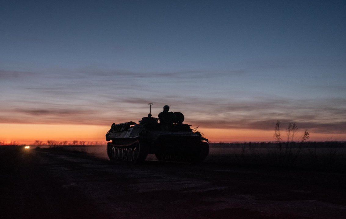 February 28, 2024, Donetsk, Donetsk, Ukraine: Ukrainian tanks and artillery on the eastern front of Donetsk in their activities,Image: 852339764, License: Rights-managed, Restrictions: , Model Release: no, Credit line: Hector Adolfo Quintanar Perez / Zuma Press / ContactoPhoto