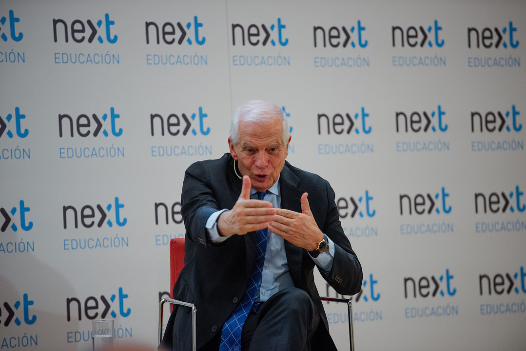 En Madrid, el Alto Representante de la Unión Europea y Vicepresidente de la Comisión, Josep Borrell, protagoniza el Foro Next Educación para analizar la situación política y social internacional