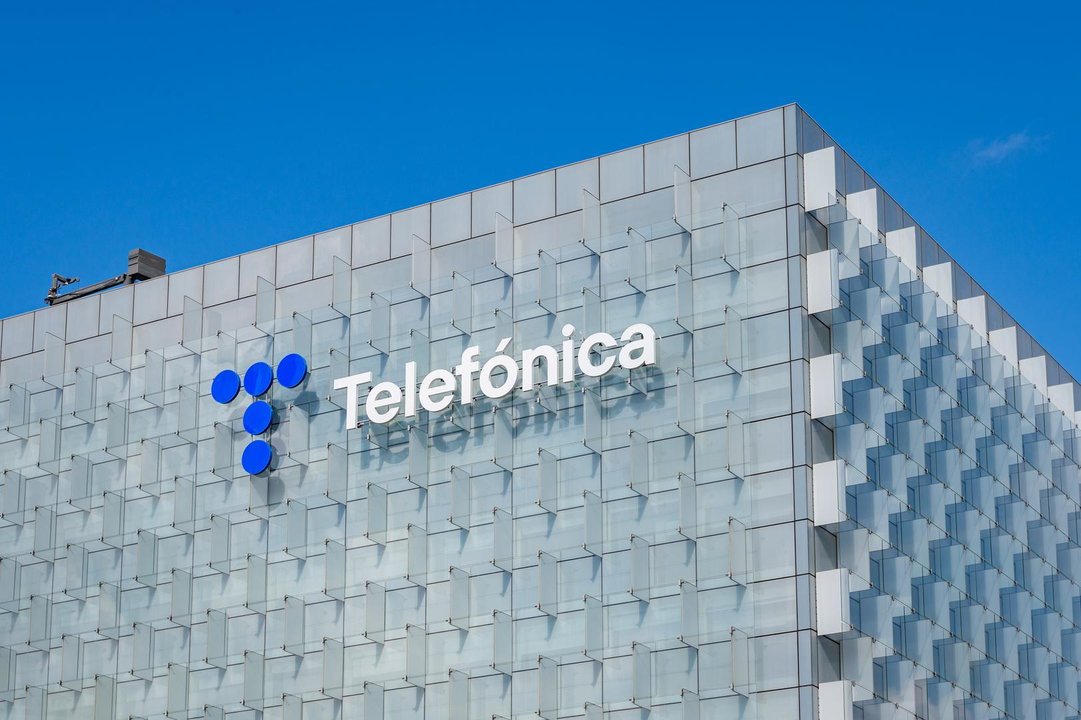 September 11, 2023, Madrid, Madrid, Spain: A detail of one of the buildings of the Districto Telefonica, headquarters of the Spanish telecommunications company Telefâ€”nica, on September 11, 2023 in Madrid, Spain,Image: 804725939, License: Rights-managed, Restrictions: , Model Release: no, Credit line: Alberto Gardin / Zuma Press / ContactoPhoto