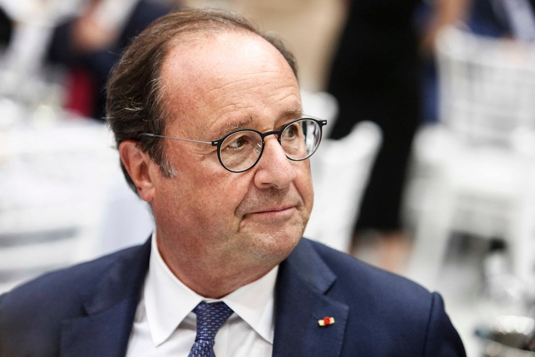 September 8, 2022, Thessaloniki, Greece: Ex French President Francois Hollande during a visit in Thessaloniki, Greece.,Image: 730490122, License: Rights-managed, Restrictions: , Model Release: no, Credit line: Giannis Papanikos / Zuma Press / ContactoPhoto