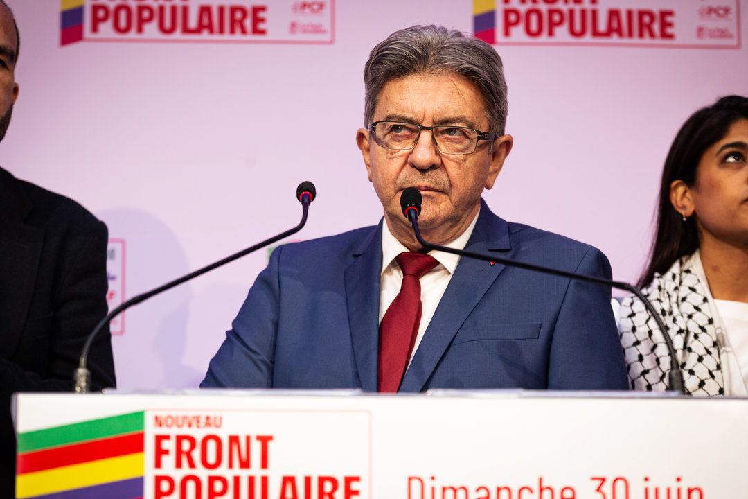 Jean-Luc Mélenchon —
Telmo Pinto / Zuma Press / ContactoPhoto