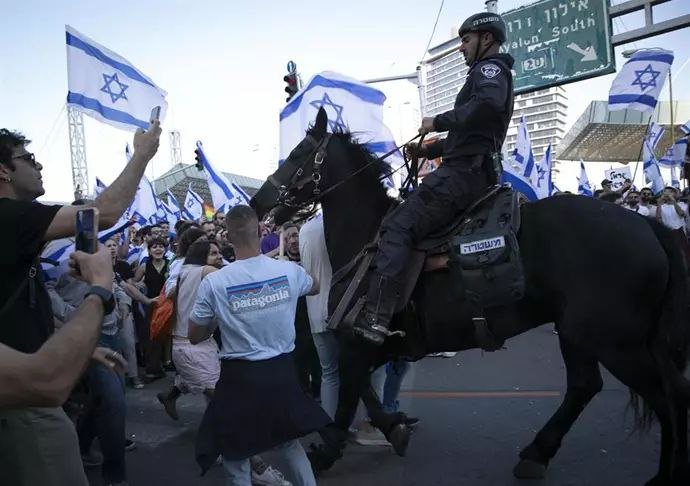 manifestación-israel Europa Press/Contacto/Chen Junqing