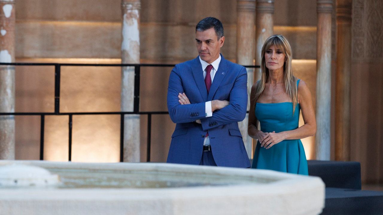 Pedro Sánchez y Begoña Gómez — Álex Cámara / Europa Press