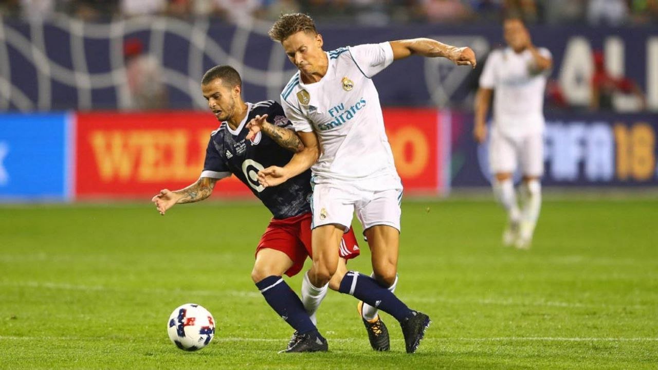 Imagen del encuentro entre el Real Madrid y un combinado de jugadores de la MLS — RTVE