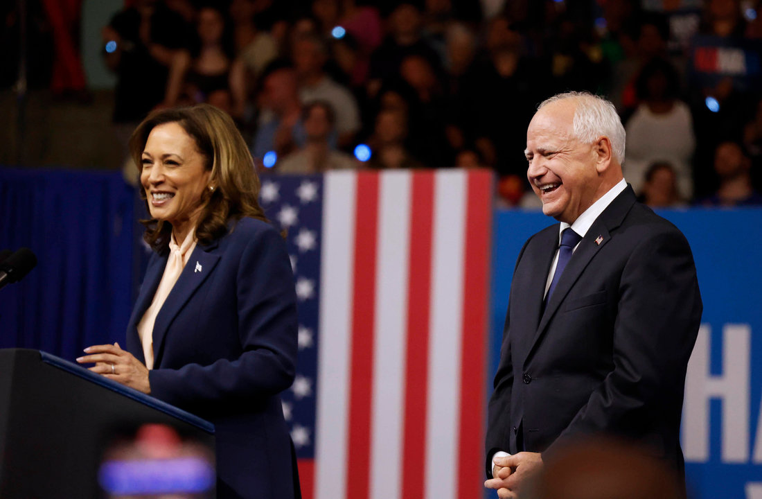 Kamala Harris y Tim Walz en Filadelfia —
Photo Image Press / Zuma Press / ContactoPhoto