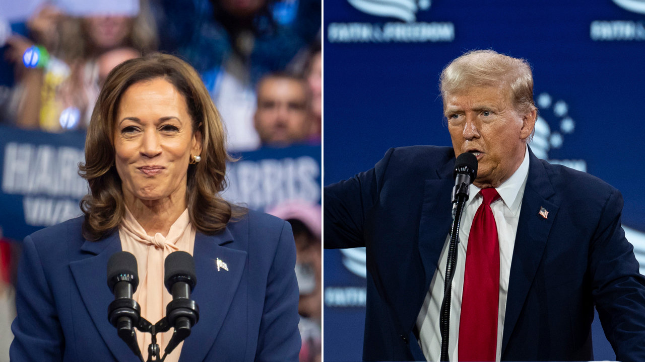 kamala harris y donald trump