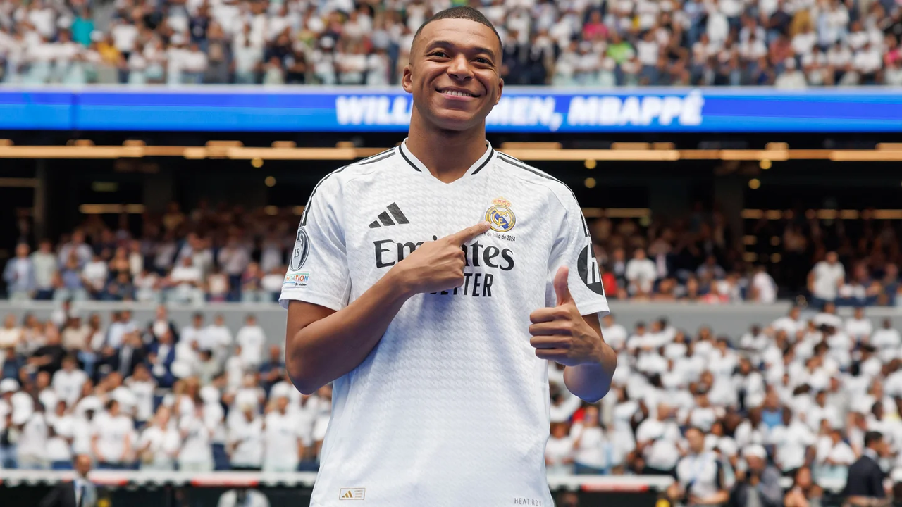 Kylian Mbappé — Foto: Web Real Madrid