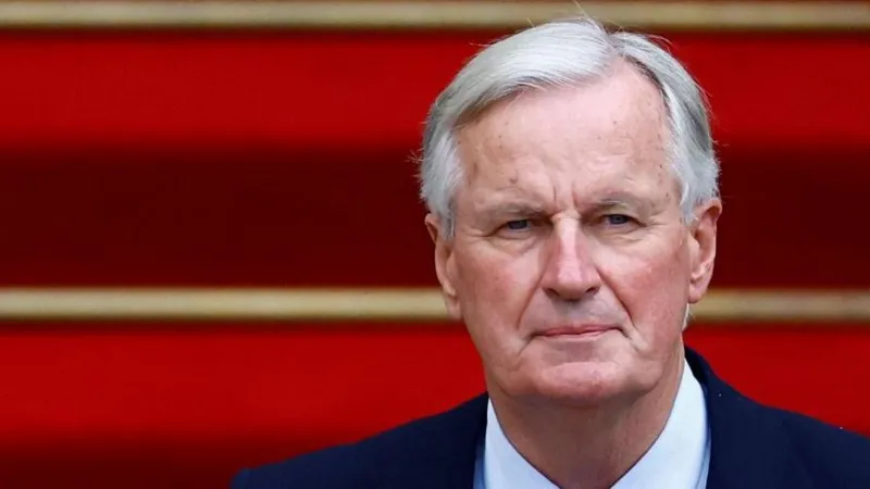 Michel Barnier, Primer ministro de Francia — Foto: BBC