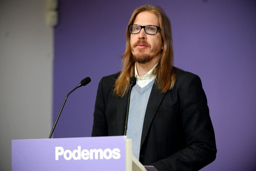 El secretario de Organización y Portavoz de Podemos, Pablo Fernández — Dani Gago